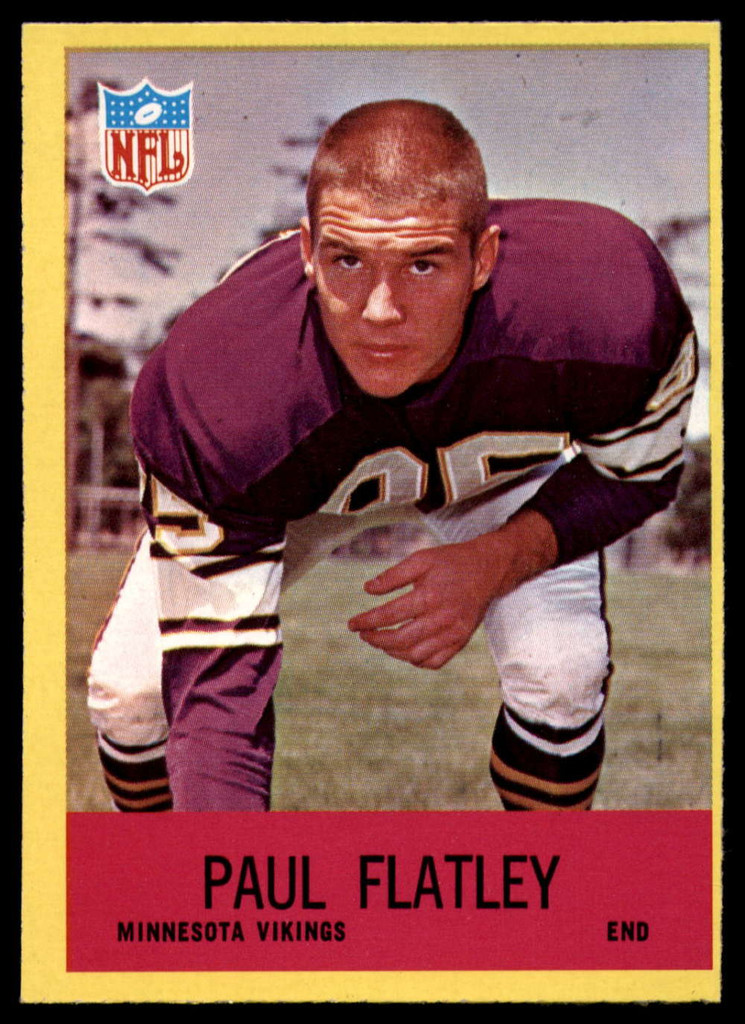 1967 Philadelphia #101 Paul Flatley NM Near Mint 