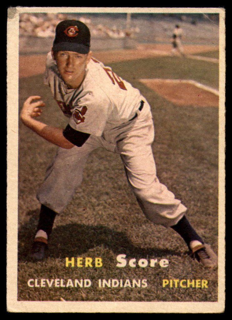 1957 Topps #50 Herb Score VG Very Good 