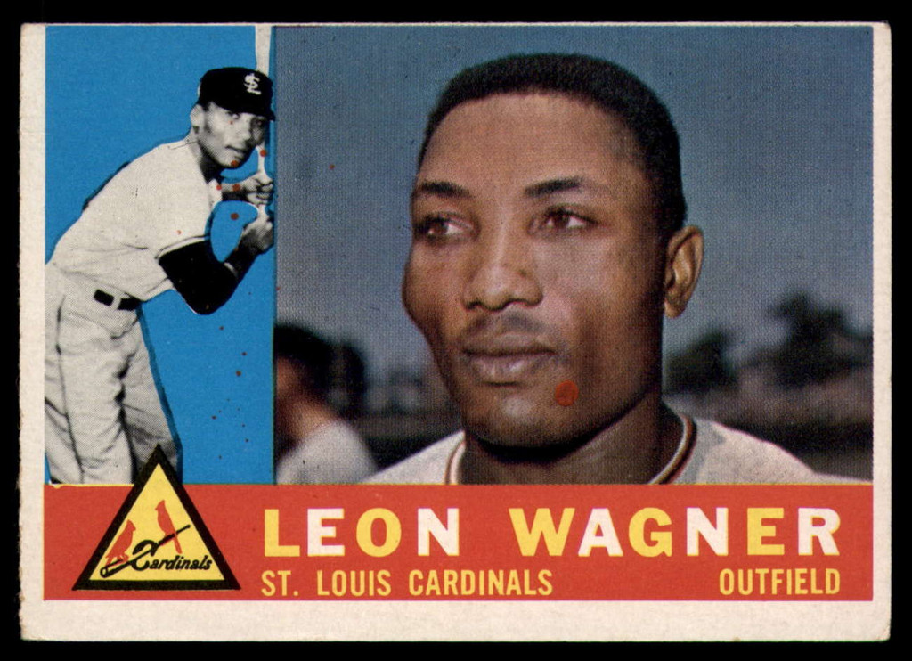 1960 Topps #383 Leon Wagner VG-EX 