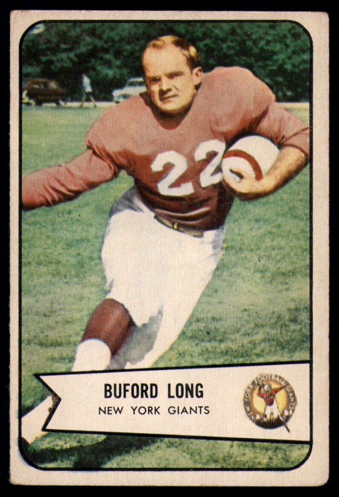 1954 Bowman #43 Buford Long VG Very Good  ID: 116662