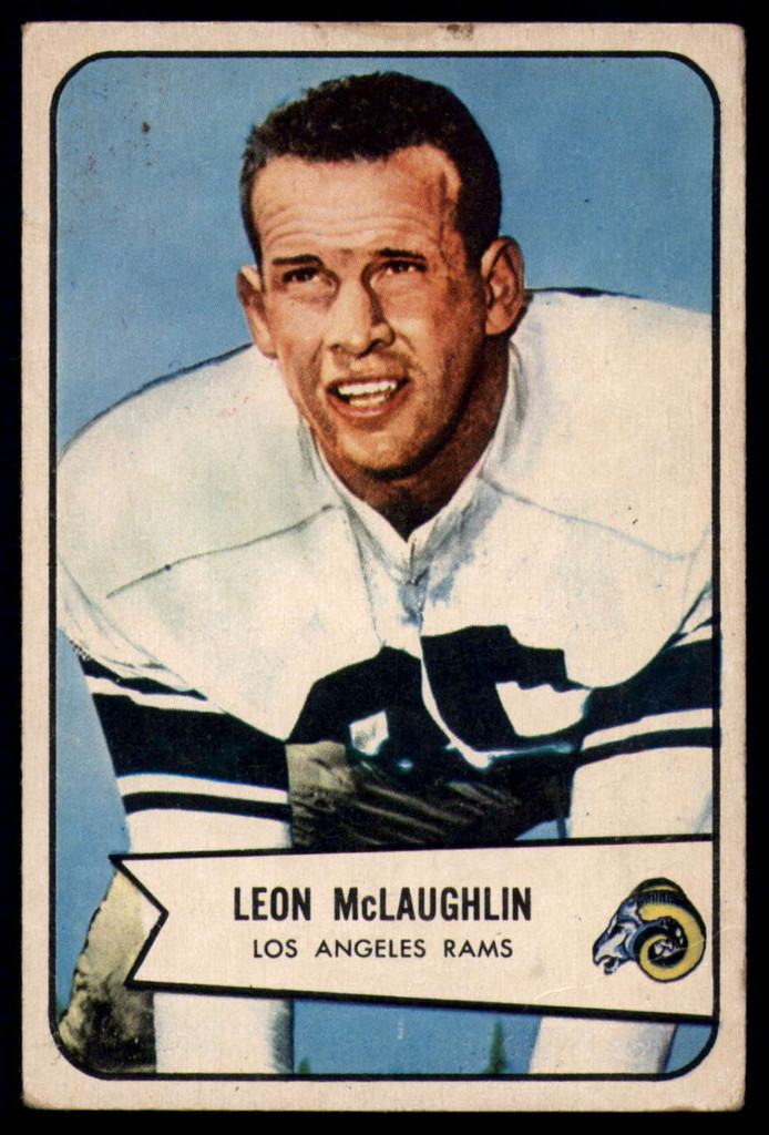 1954 Bowman #56 Leon McLaughlin VG Very Good  ID: 116668