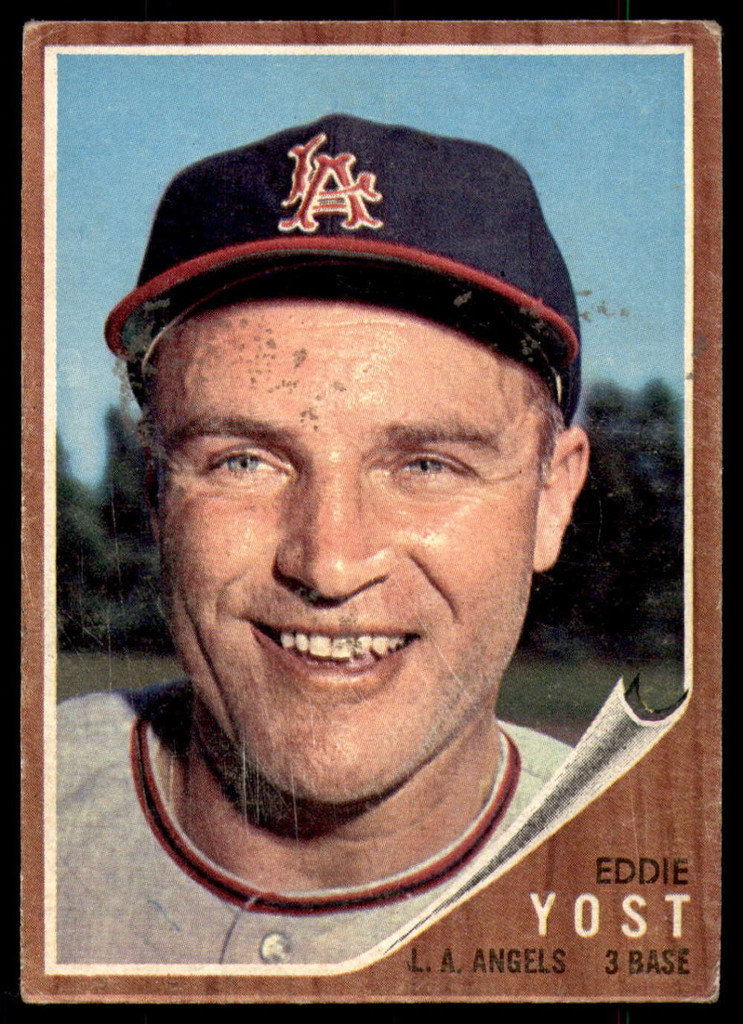 1962 Topps #176 Eddie Yost Very Good  ID: 195019