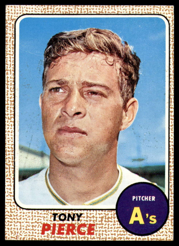 1968 Topps # 38 Tony Pierce Ex-Mint  ID: 153602