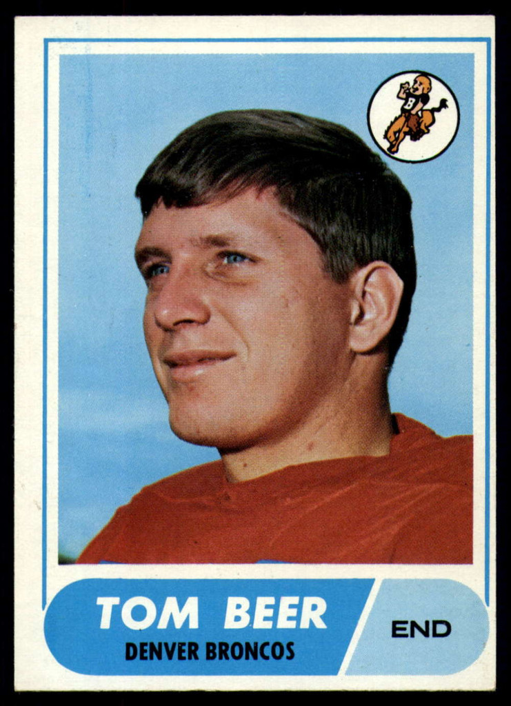 1968 Topps #42 Tom Beer Ex-Mint  ID: 141829