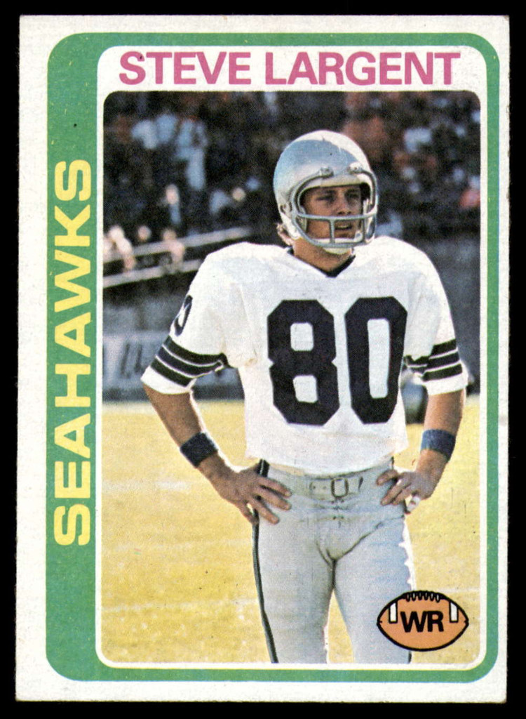 1978 Topps #443 Steve Largent EX/NM  ID: 95951