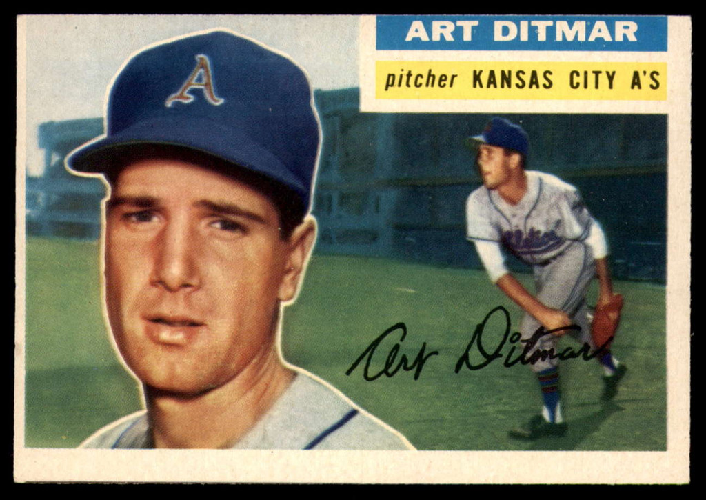 1956 Topps #258 Art Ditmar EX Excellent 