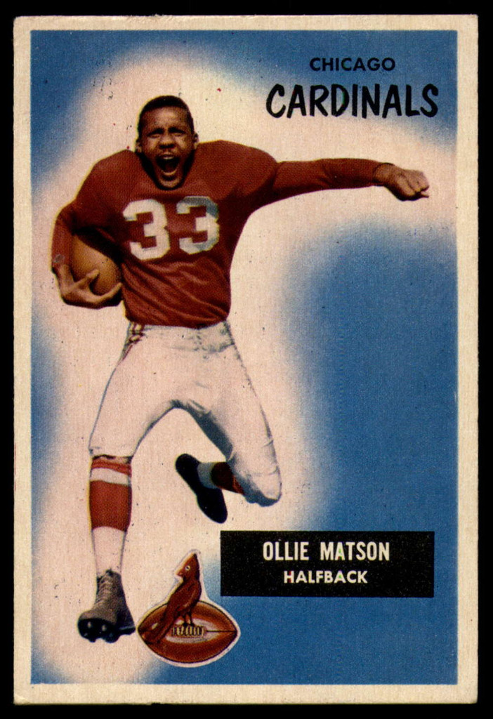 1955 Bowman #25 Ollie Matson VG ID: 70422