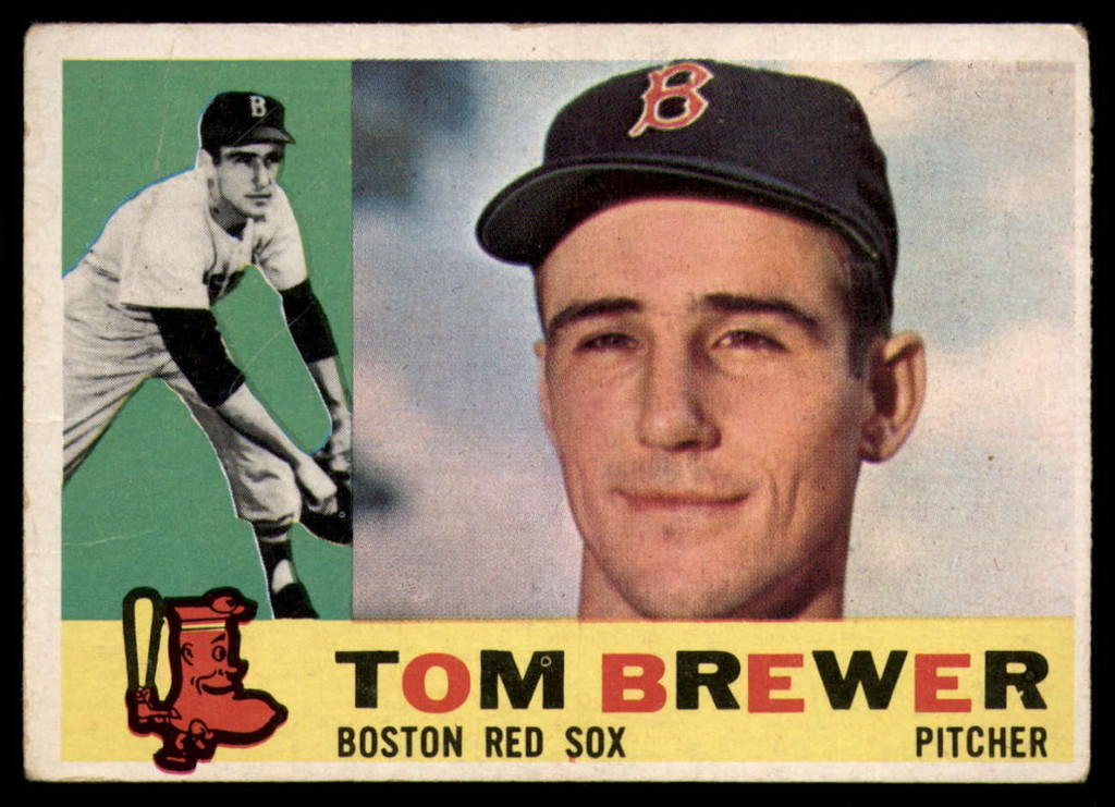 1960 Topps #439 Tom Brewer Very Good  ID: 162334