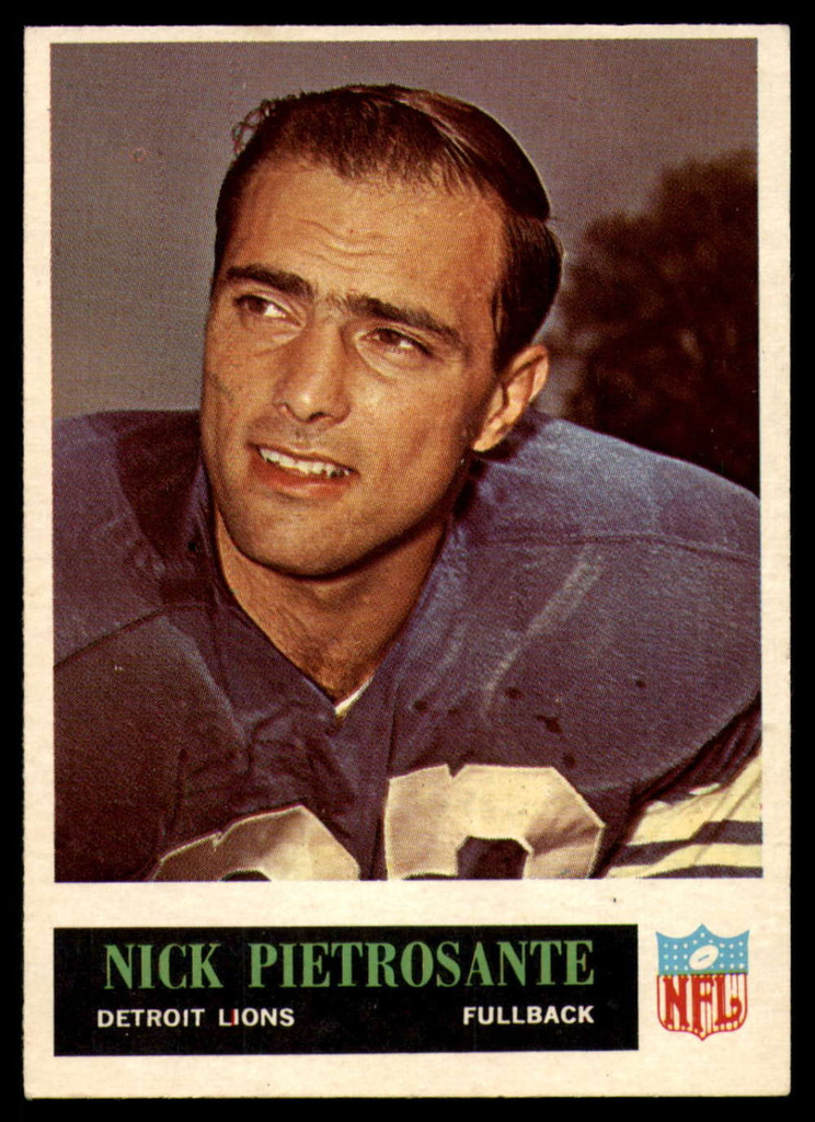 1965 Philadelphia #66 Nick Pietrosante EX/NM  ID: 121660