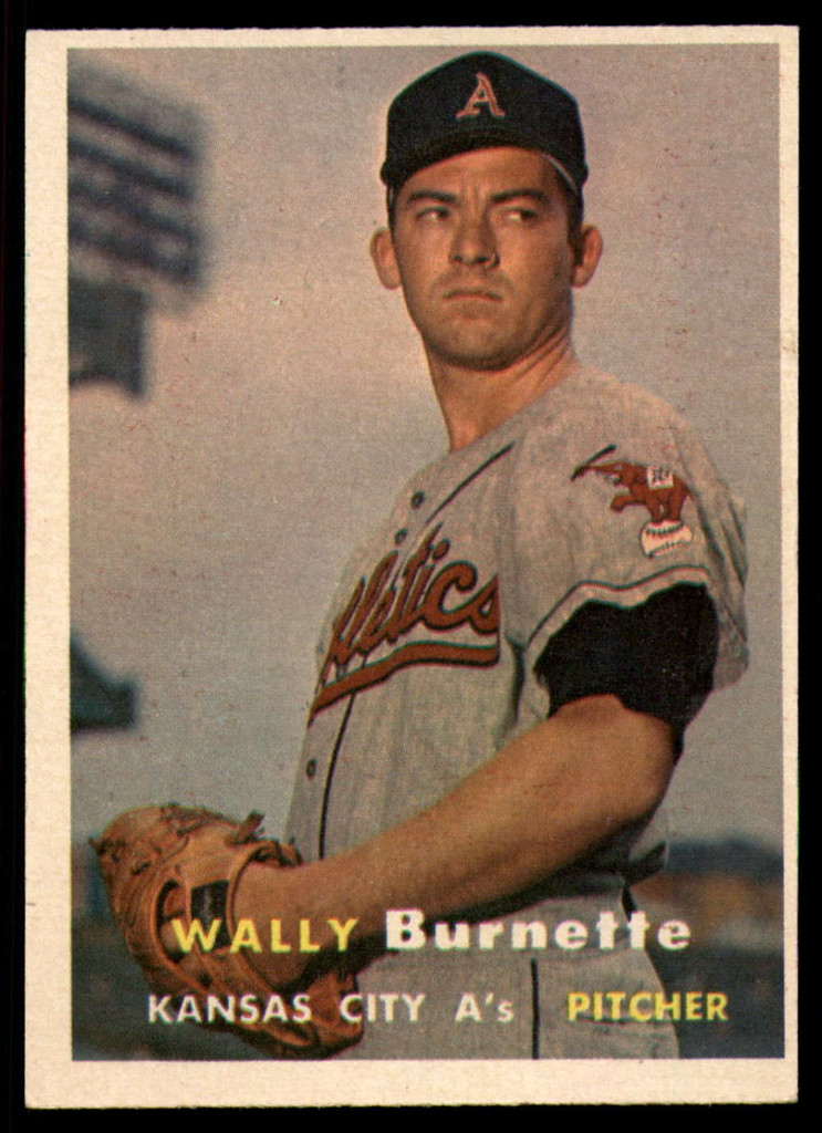 1957 Topps #13 Wally Burnette NM RC Rookie
