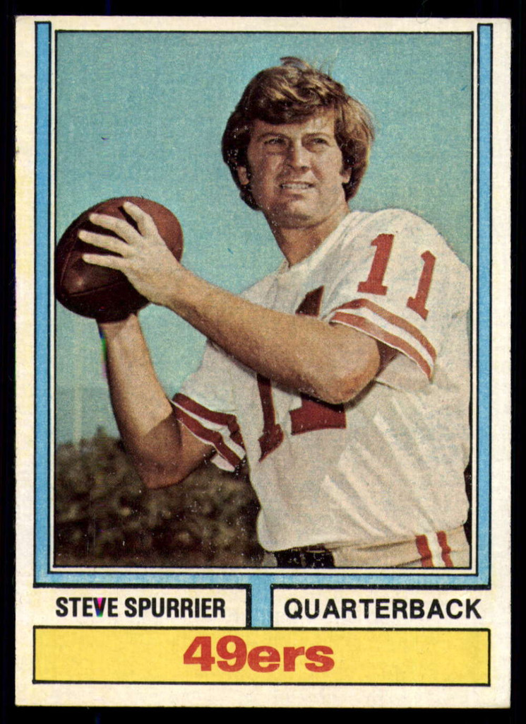 1974 Topps #215 Steve Spurrier EX/NM ID: 76193
