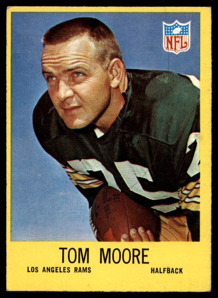 1967 Philadelphia #93 Tom Moore Excellent+  ID: 141391