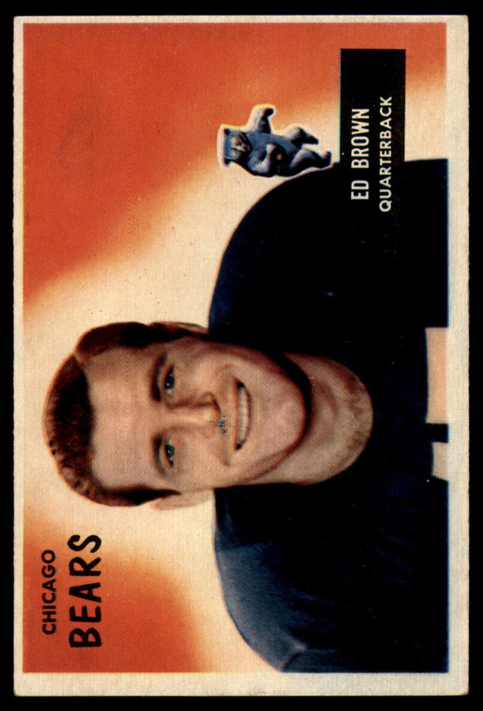 1955 Bowman #53 Ed Brown EX++ RC Rookie ID: 70574
