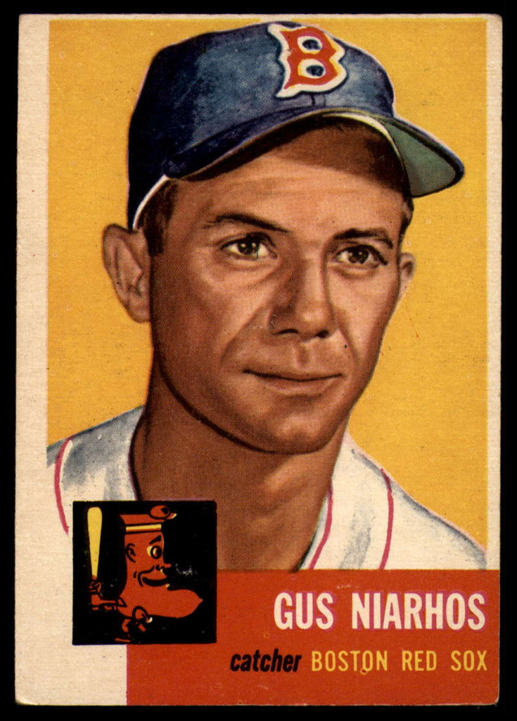 1953 Topps #63 Gus Niarhos DP EX++