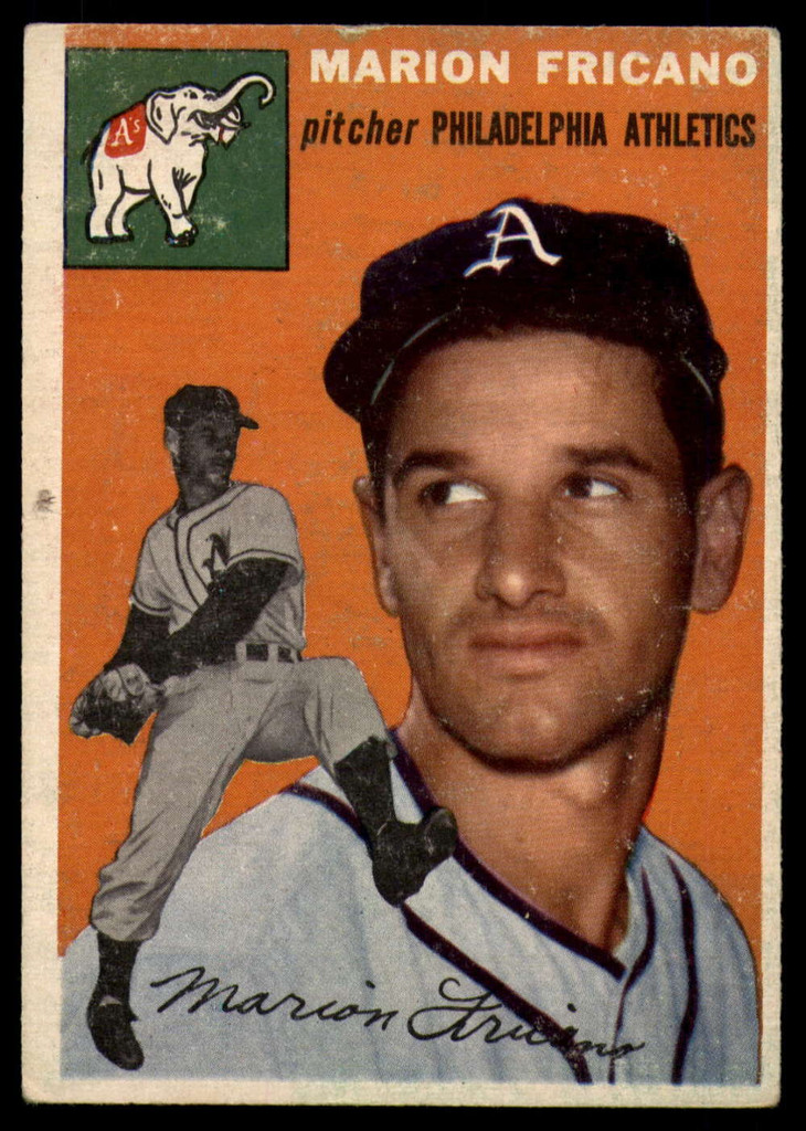 1954 Topps #124 Marion Fricano EX Excellent 