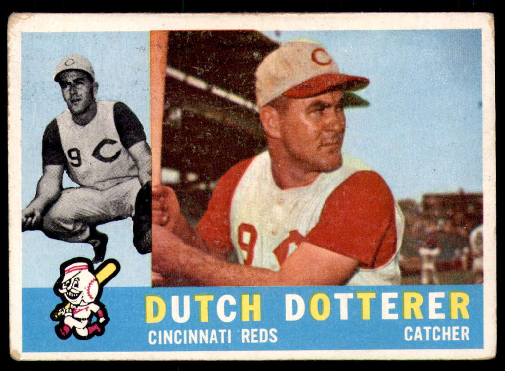 1960 Topps #21 Dutch Dotterer Very Good  ID: 195431