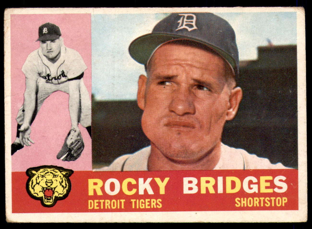1960 Topps #22 Rocky Bridges Very Good  ID: 195440
