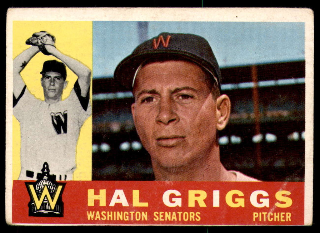 1960 Topps #244 Hal Griggs Very Good  ID: 196980