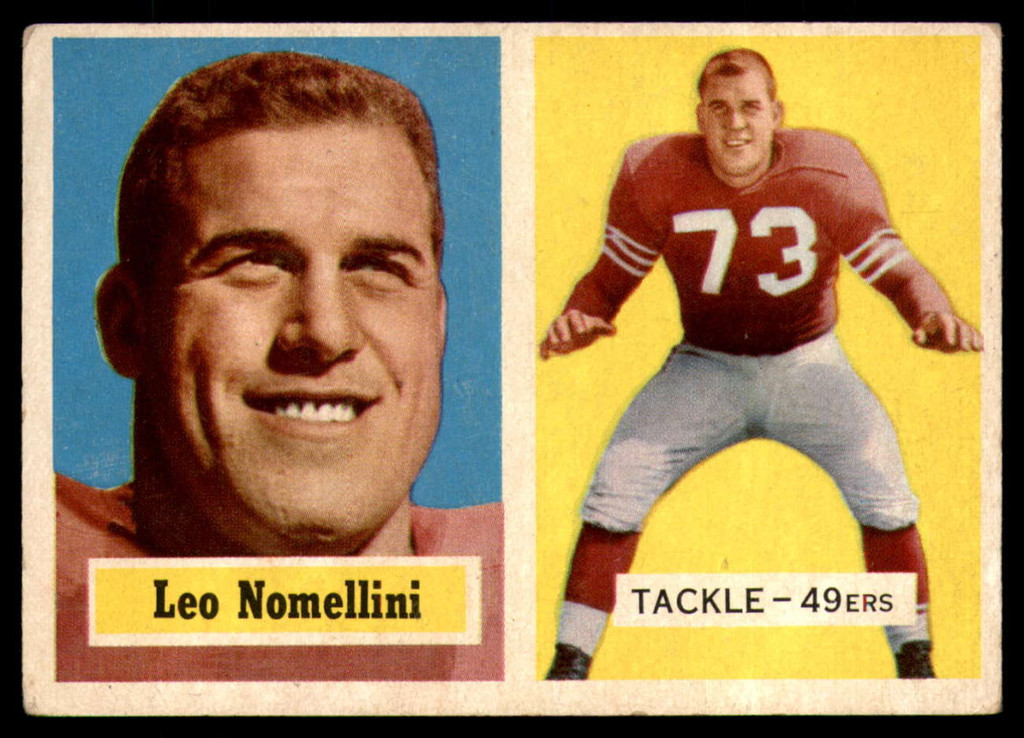 1957 Topps #6 Leo Nomellini VG/EX