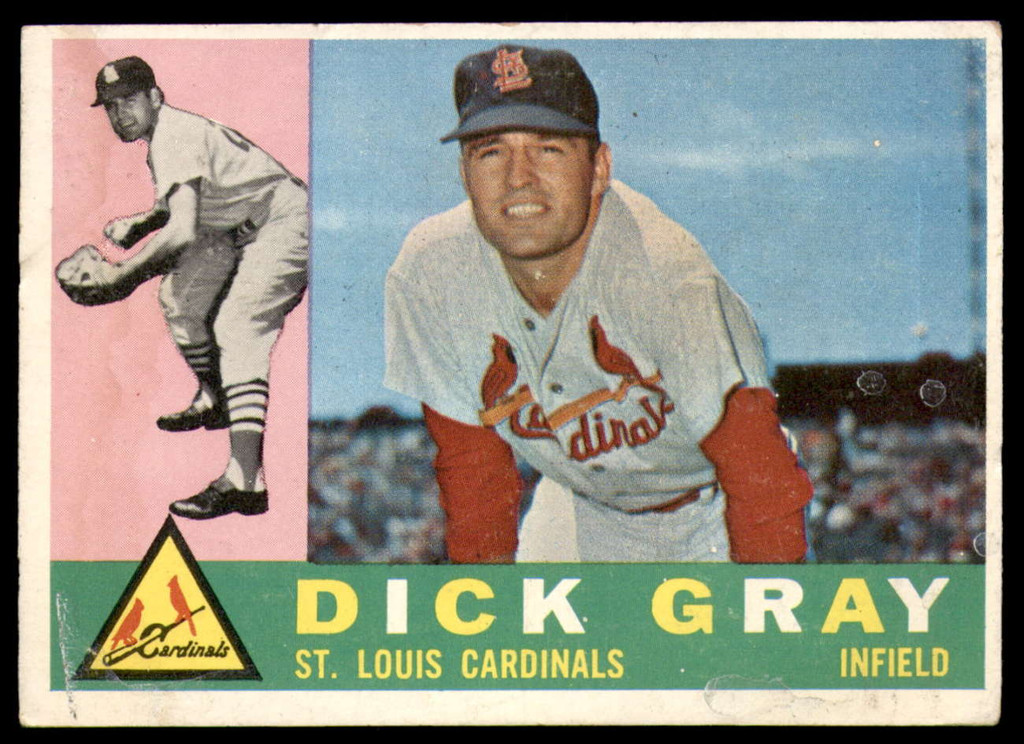 1960 Topps #24 Dick Gray Very Good  ID: 195453