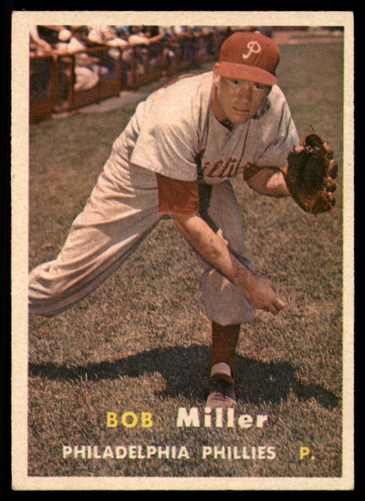 1957 Topps #46 Bob Miller EX/NM ID: 59931
