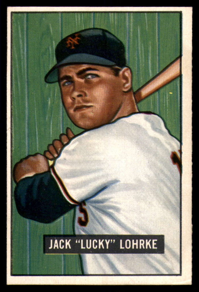 1951 Bowman #235 Jack Lohrke VG ID: 70180