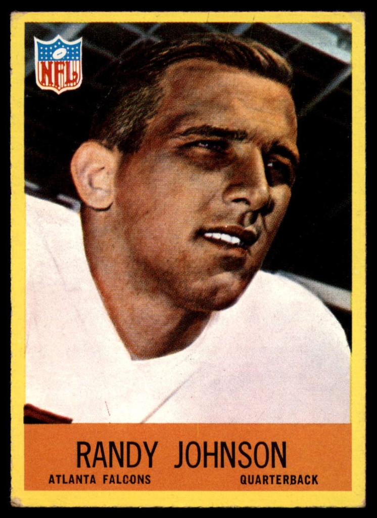 1967 Philadelphia #4 Randy Johnson Excellent RC Rookie ID: 141210
