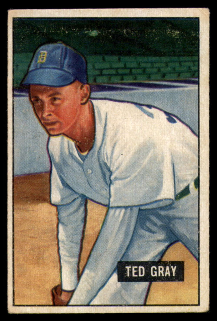 1951 Bowman #178 Ted Gray VG  ID: 92247