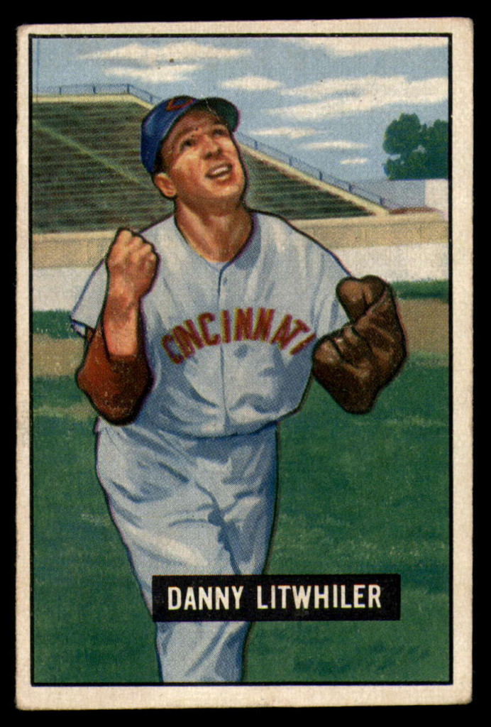 1951 Bowman #179 Danny Litwhiler VG  ID: 92252