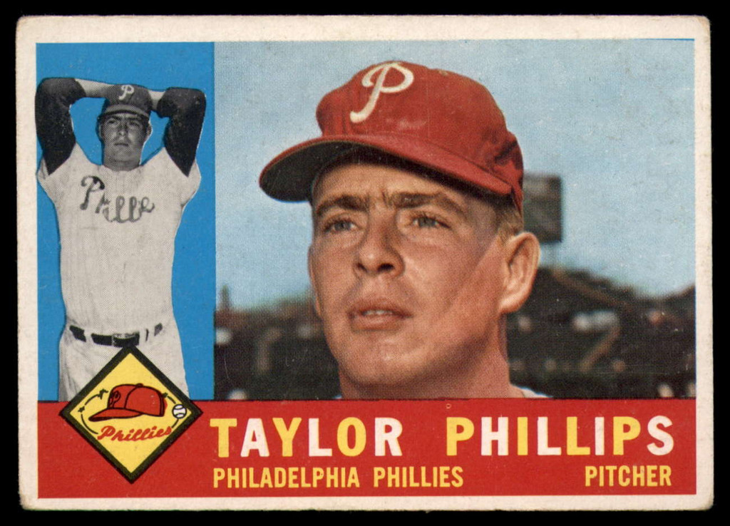 1960 Topps #211 Taylor Phillips Very Good  ID: 168608