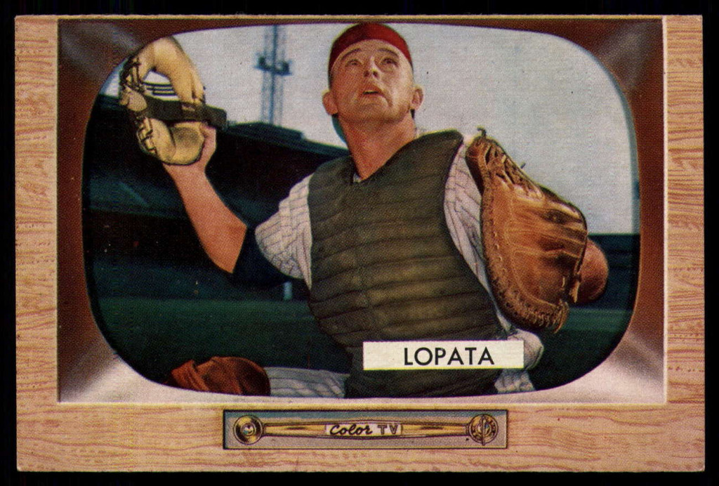 1955 Bowman #18 Stan Lopata EX++