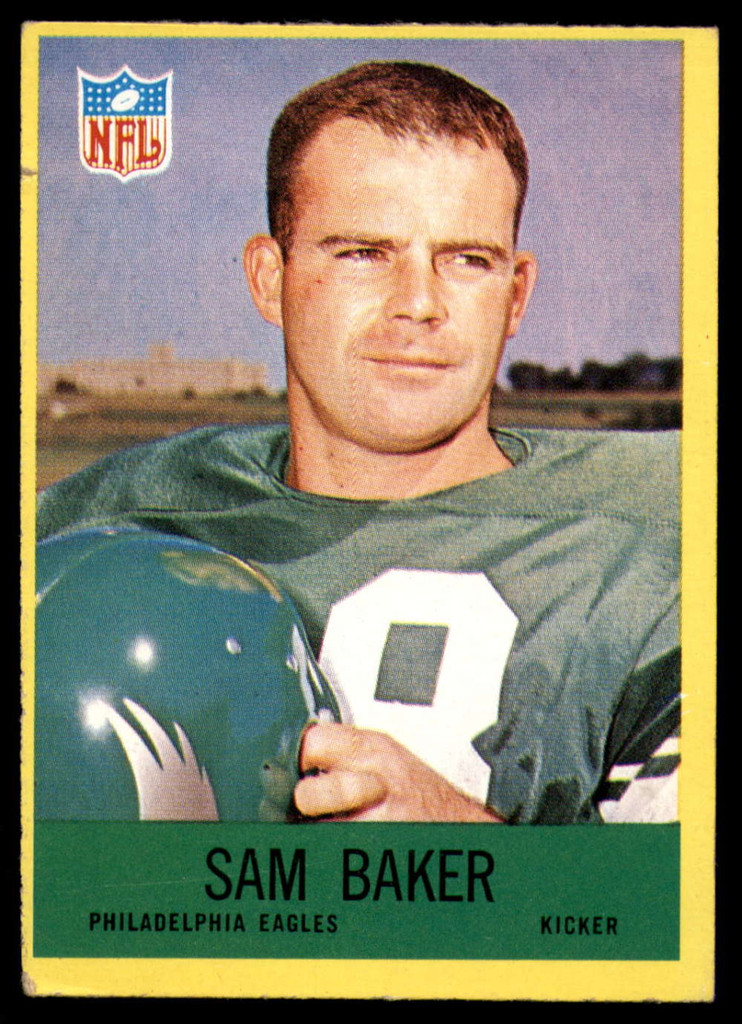 1967 Philadelphia #134 Sam Baker Excellent+  ID: 141496