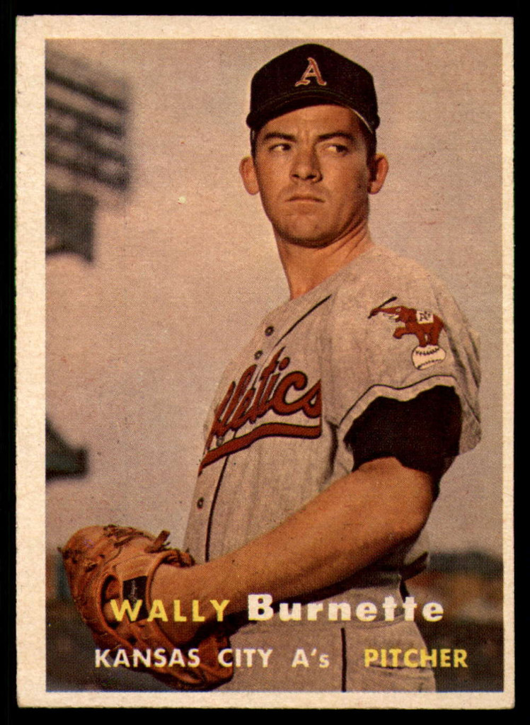 1957 Topps #13 Wally Burnette EX/NM RC Rookie ID: 59794