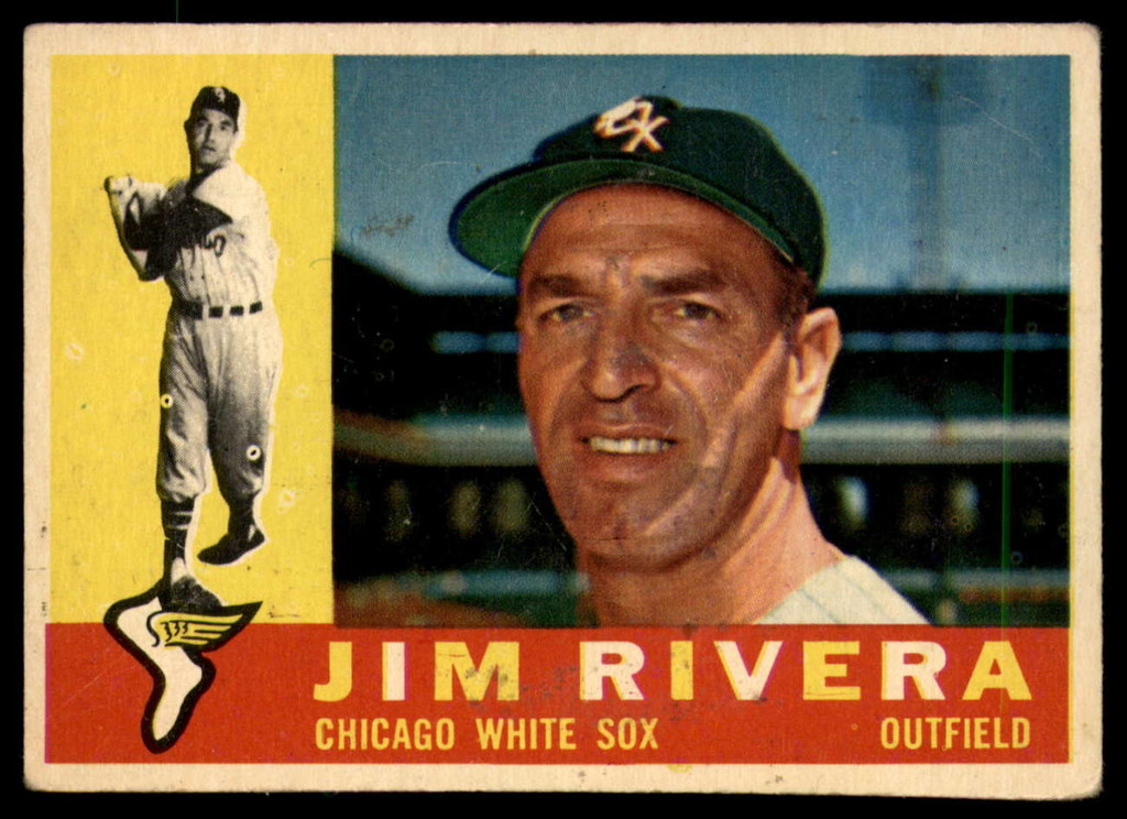 1960 Topps #116 Jim Rivera Very Good  ID: 139195
