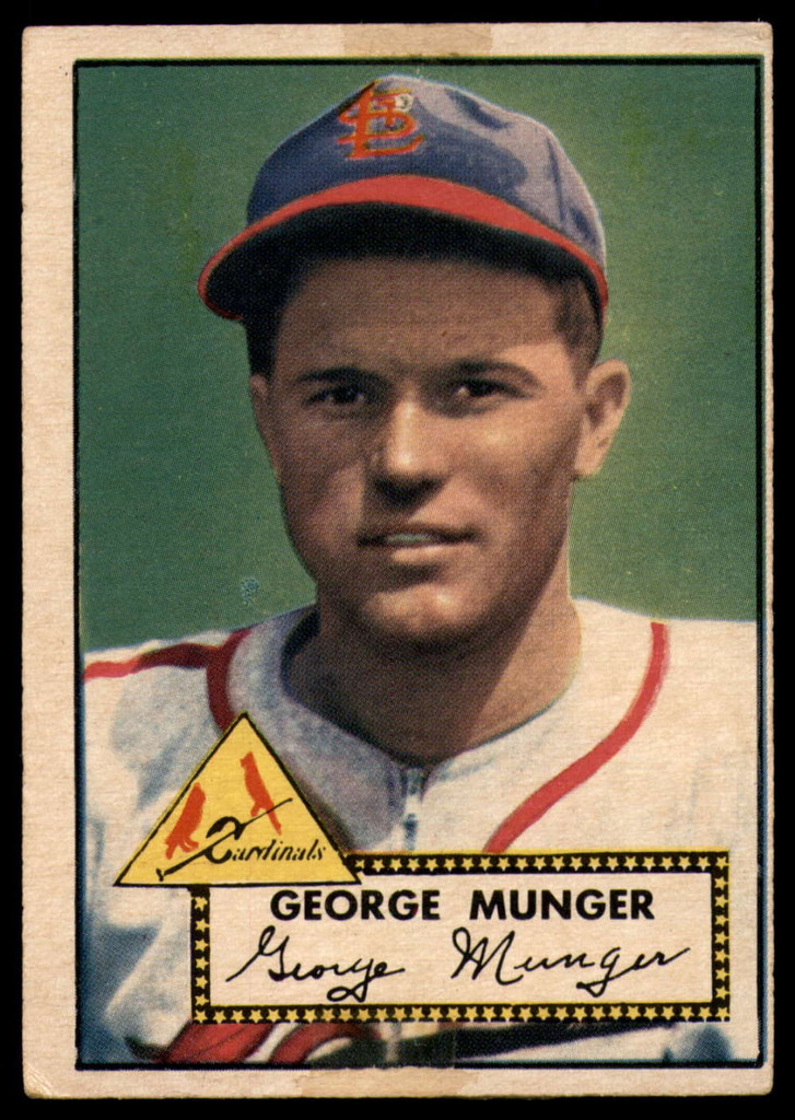 1952 Topps #115 Red Munger P 