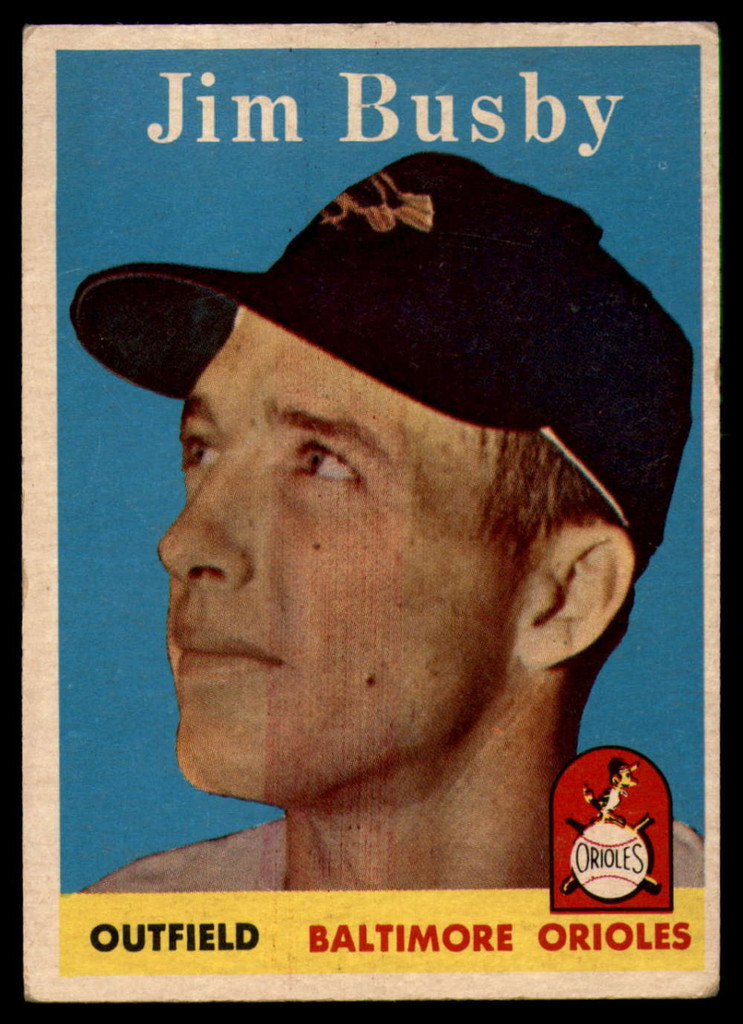 1958 Topps #28 Jim Busby EX++