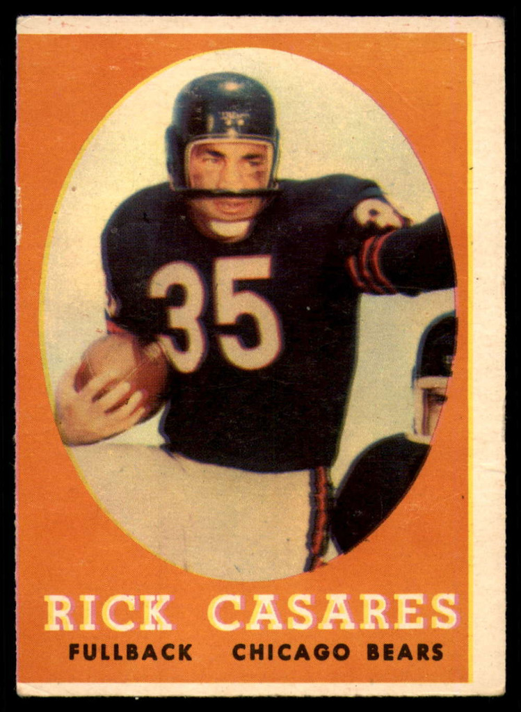 1958 Topps #53 Rick Casares Very Good  ID: 167897