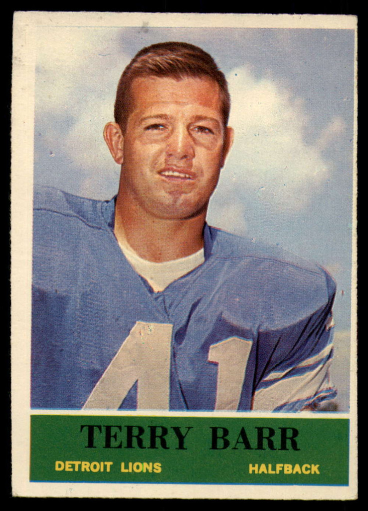 1964 Philadelphia # 57 Terry Barr Excellent  ID: 180466