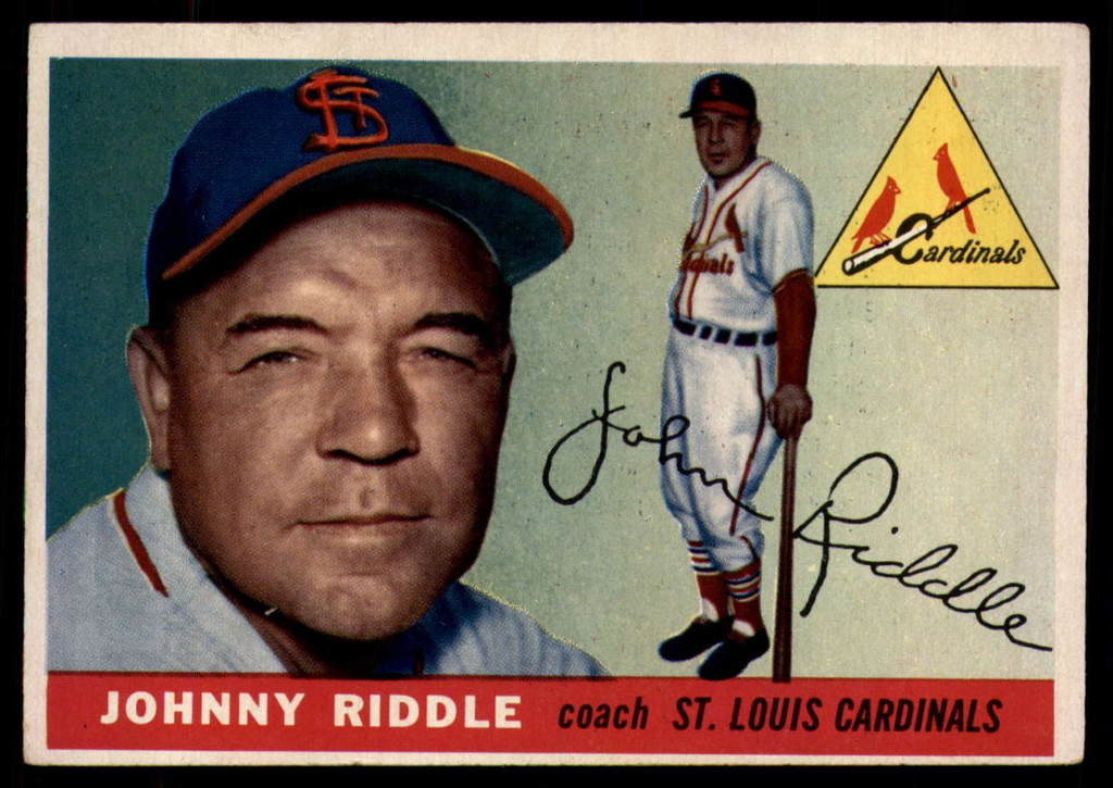 1955 Topps #98 Johnny Riddle CO EX++ ID: 56831