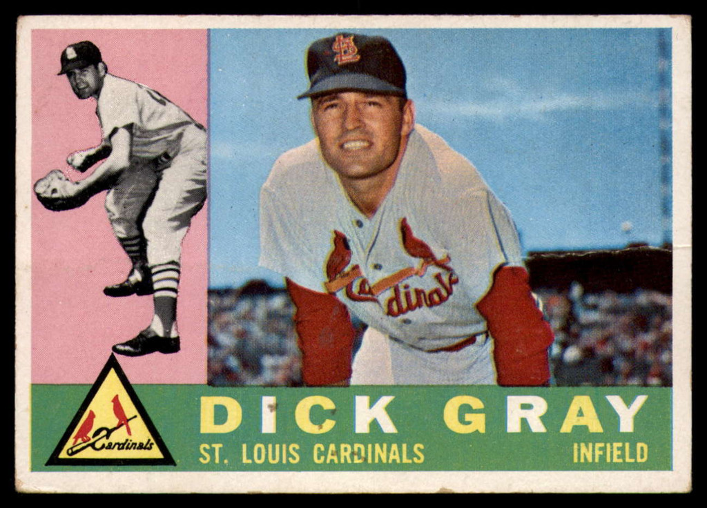 1960 Topps #24 Dick Gray VG Very Good  ID: 107252