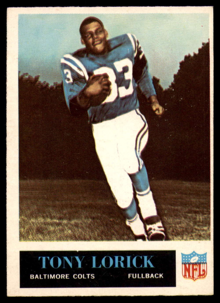 1965 Philadelphia #6 Tony Lorick EX/NM  ID: 121588