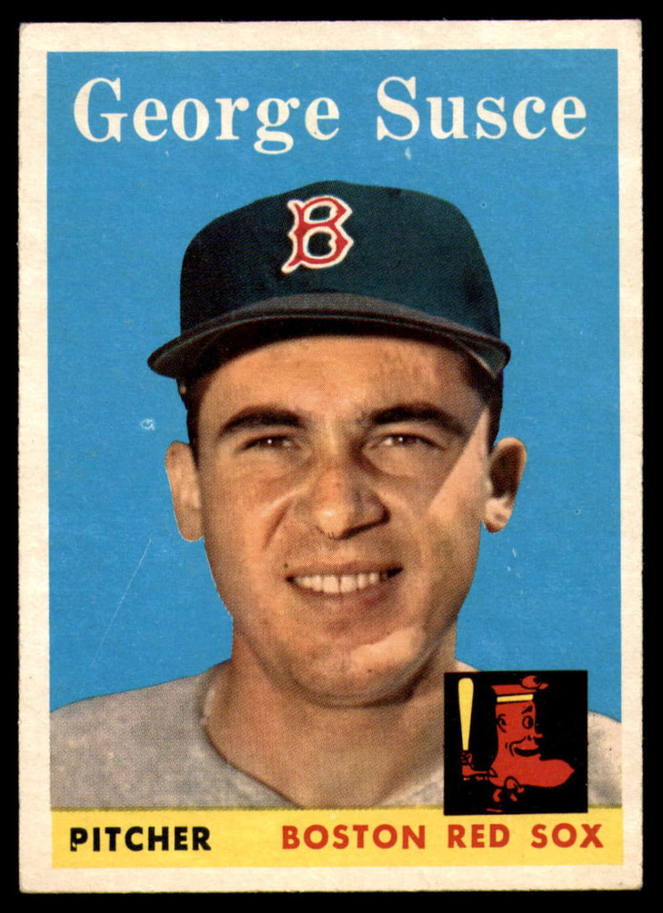 1958 Topps #189 George Susce EX/NM ID: 63488
