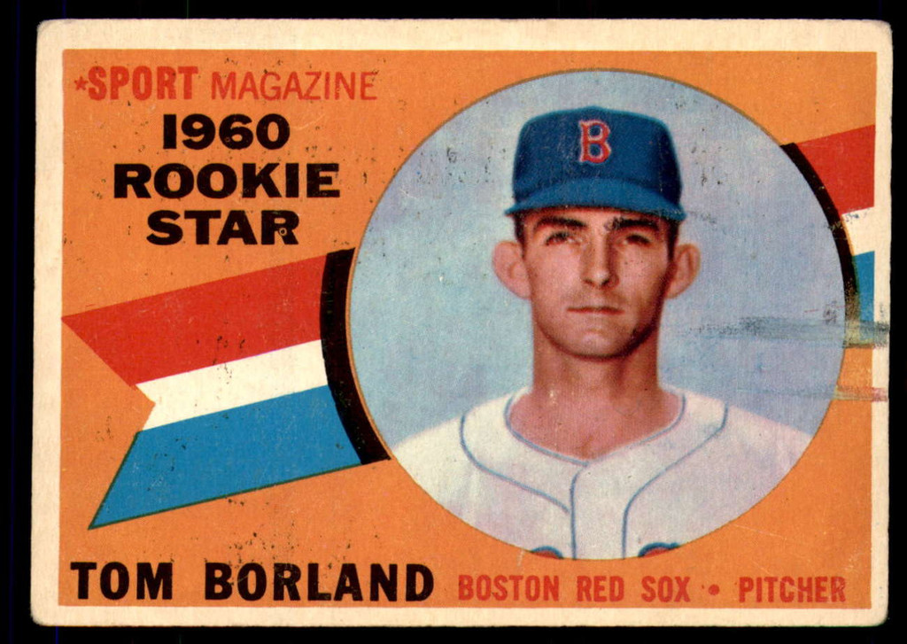 1960 Topps #117 Tom Borland RS Very Good  ID: 196085