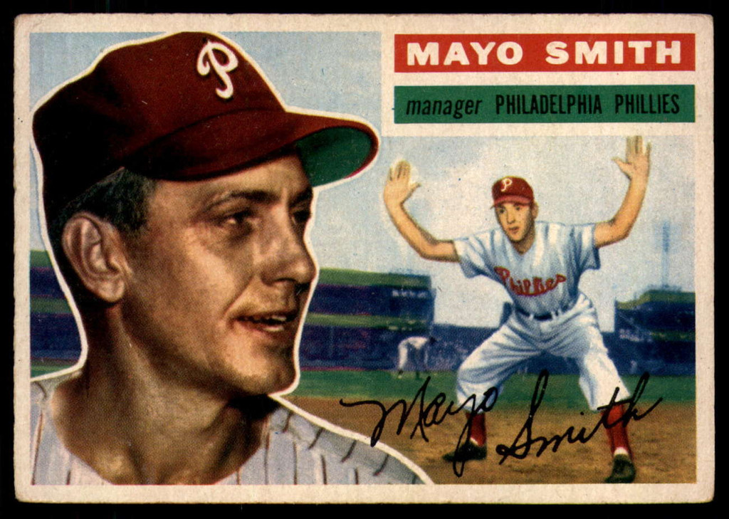 1956 Topps #60 Mayo Smith DP MG EX++ ID: 58372