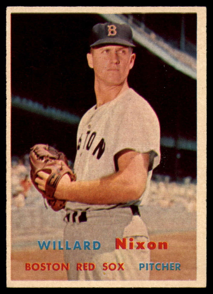 1957 Topps #189 Willard Nixon EX/NM  ID: 94729