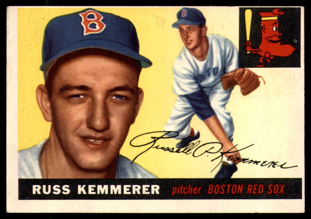 1955 Topps #18 Russ Kemmerer EX RC Rookie ID: 56354
