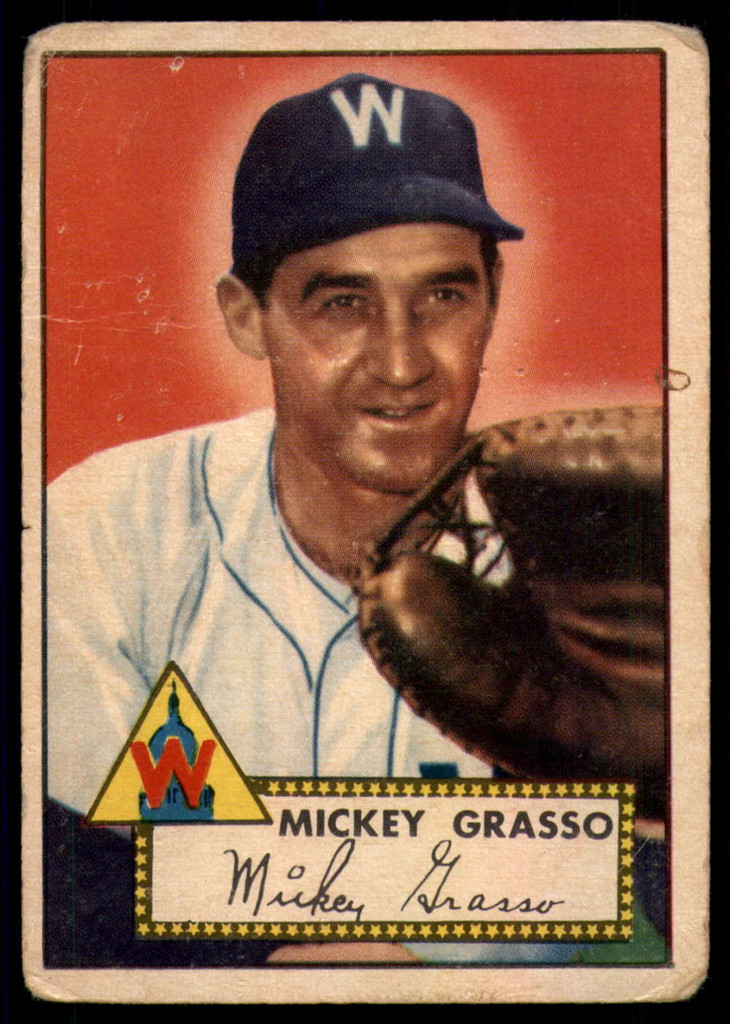 1952 Topps #90 Mickey Grasso P ID: 53804