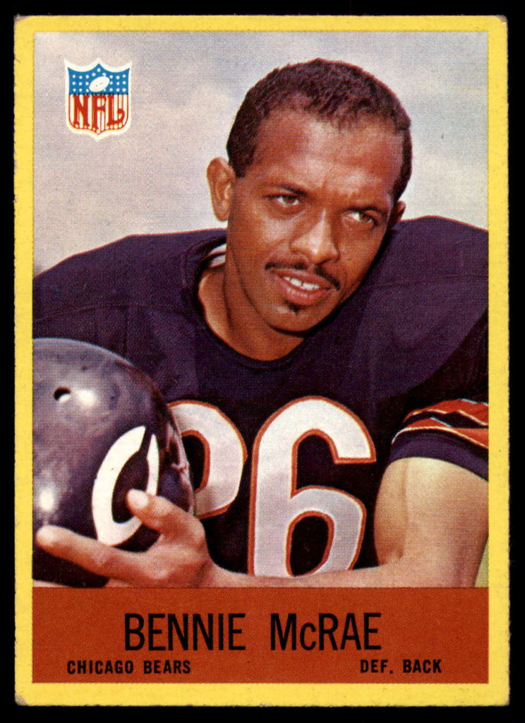 1967 Philadelphia #32 Bennie McRae EX++ Excellent++  ID: 122158