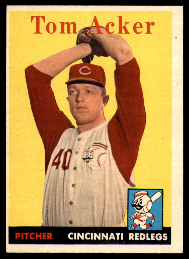 1958 Topps #149 Tom Acker EX/NM  ID: 86324