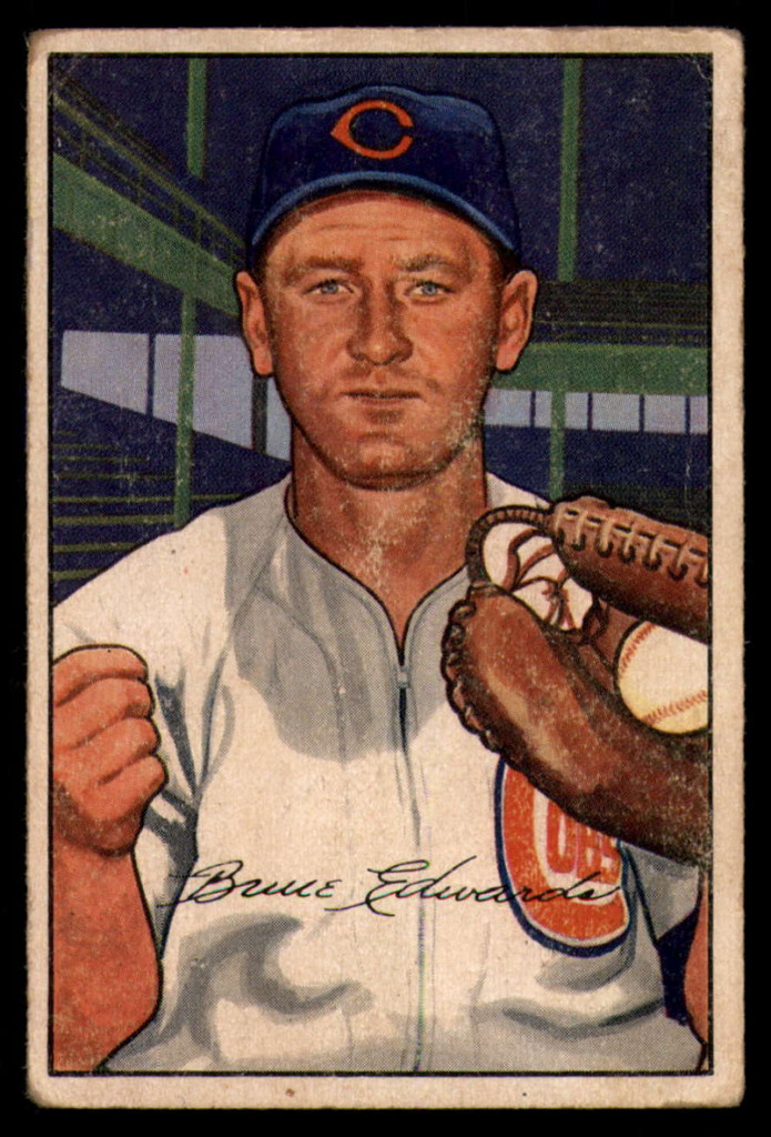 1952 Bowman #88 Bruce Edwards VG/EX